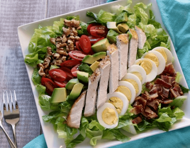 high-protein salad for weight loss